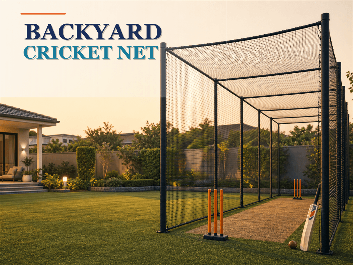Top 5 Benefits of Installing Cricket Nets in Your Backyard