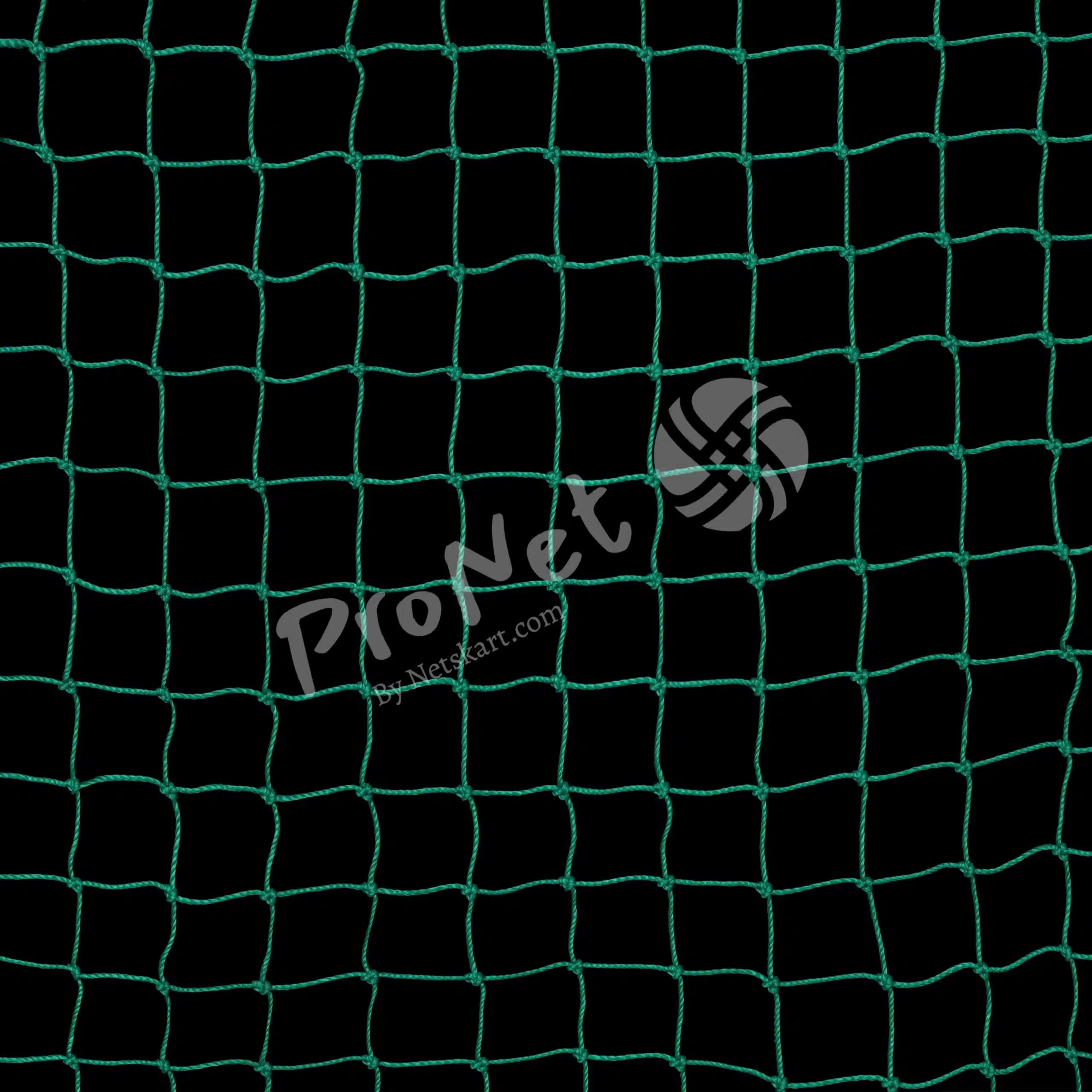 Sportiva HDPE cricket net with twisted construction for indoor and outdoor practice areas