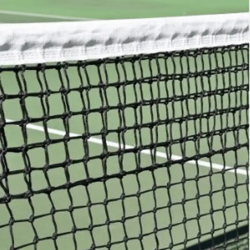 Garware Sportiva Tennis Net stretched across outdoor court for practice, training and match play