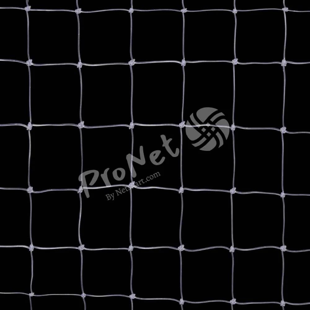Black ProNet nylon pigeon net with 32 MM mesh for balcony and open area bird control