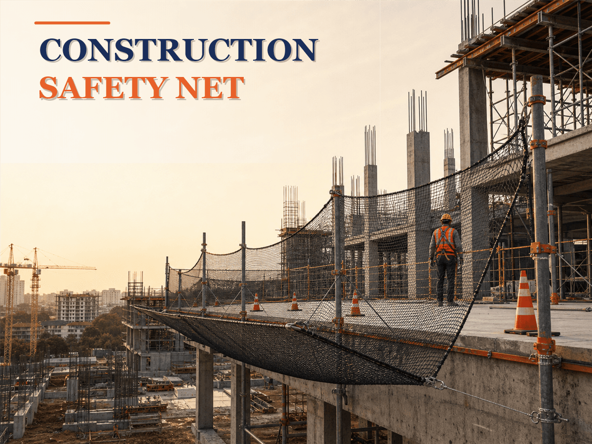 Construction Site Fall Protection: Why Safety Nets Are the Best Solution