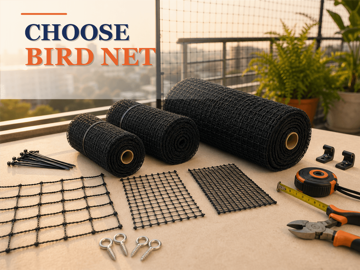 A Complete Guide to Choosing the Right Bird Net for Your Space