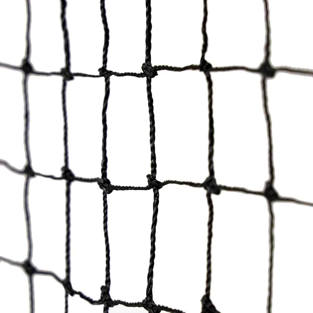 Close-up of Garware HDPE Golf Net 24 ply twine with 22 MM mesh for golf ball containment