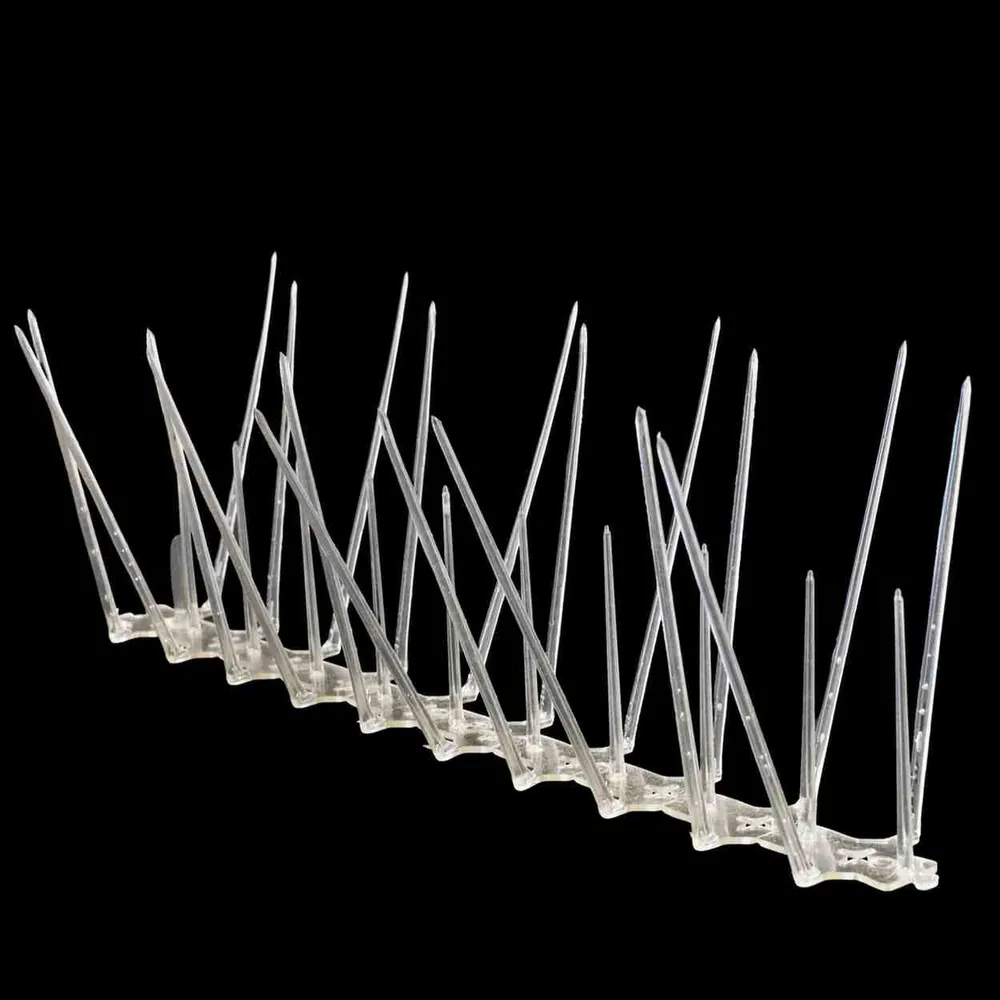 ProNet Transparent 3 Row Bird Spikes for Pigeon Control - Netskart