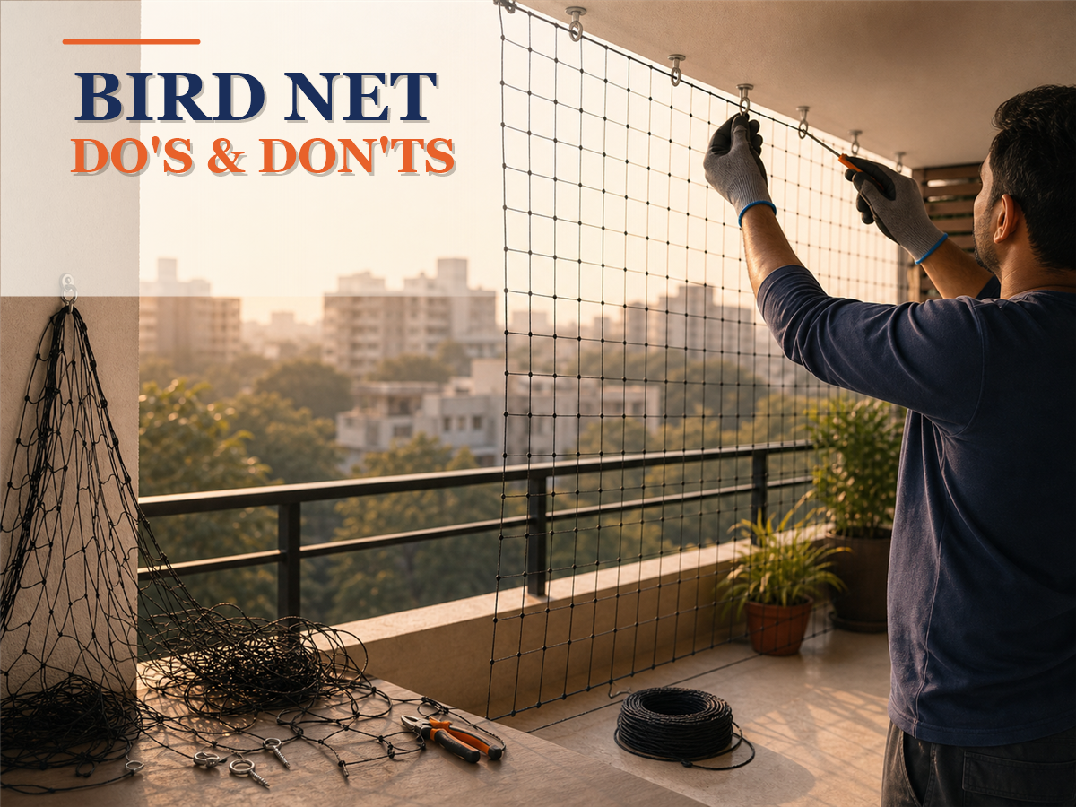 Bird Netting Dos and Don’ts for a Flawless Setup | Netskart Blog